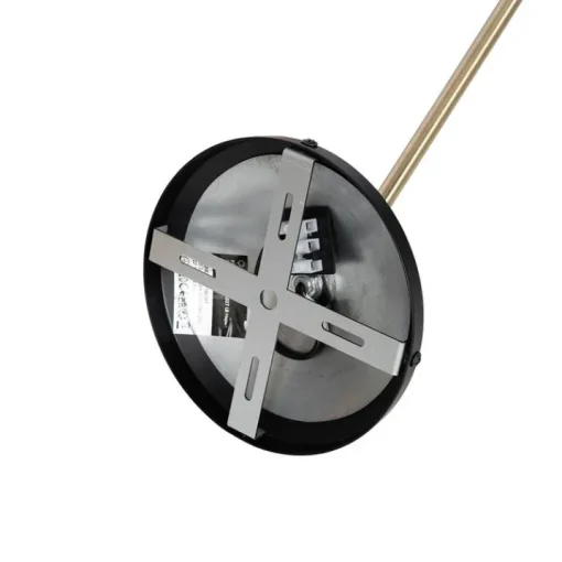 QAZQA Retro plafondlamp zwart met brons - Milou