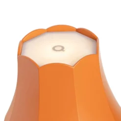 QAZQA Retro tafellamp oranje oplaadbaar IP44 - Granny
