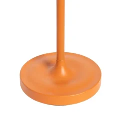 QAZQA Retro tafellamp oranje oplaadbaar IP44 - Granny