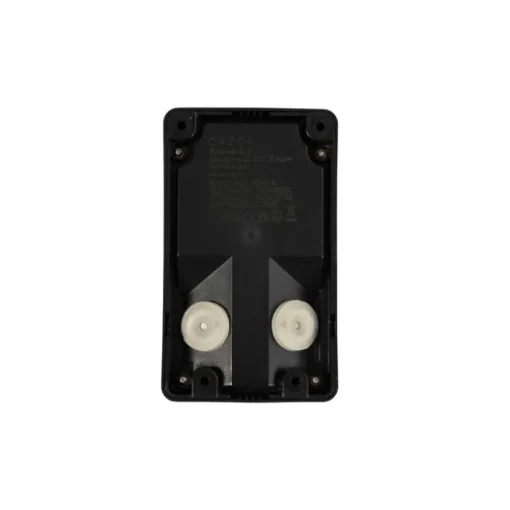 QAZQA Set van 2 buiten wandlampen zwart rechthoekig incl. LED IP65 - Gem