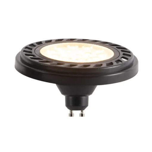 QAZQA Set van 6 dimbare buiten grondspots zwart IP65 incl LED - Delux Honey
