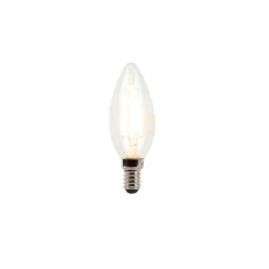 LUEDD Set van 5 E14 dimbare LED kaarslampen B35 helder 3W 250 lm 2700K