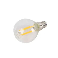 LUEDD Set van 3 E14 dimbare LED kogellampen P45 5W 470 lm 2700K