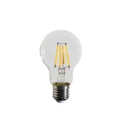 LUEDD Set van 5 E27 dimbare LED lampen A60 helder 4.5W 500 lm 2700K