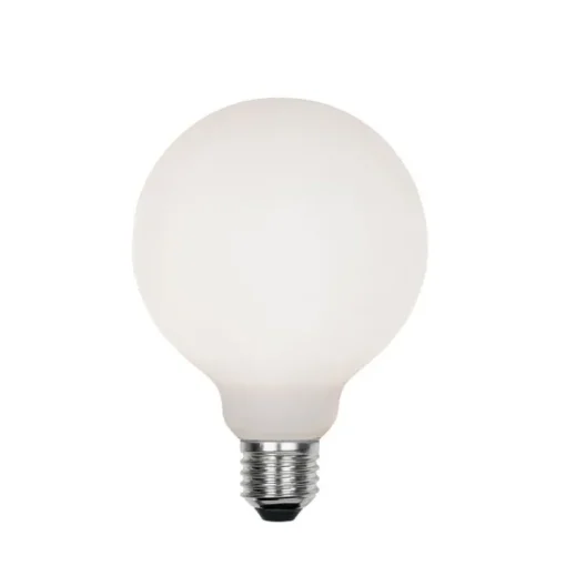 LUEDD Set van 5 E27 dimbare LED lamp G95 mat 4W 430 lm 2200-4000K