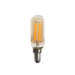 LUEDD Set van 5 E14 dimbare LED lampen goud T25 4W 300 lm 2200K