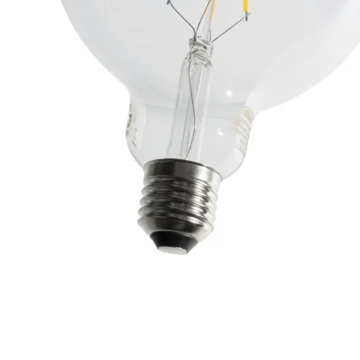 LUEDD Set van 5 E27 dimbare LED lampen G125 5W 450 lm 3000K