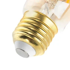 LUEDD Set van 3 E27 dimbare LED llampen goldline 5W 380 lm 2200K