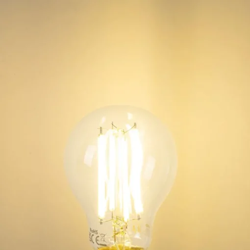 LUEDD Set van 5 E27 LED lamp A60 helder 3,8W 806 lm 2700K