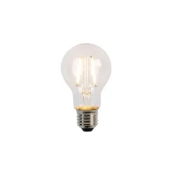 LUEDD Set van 5 E27 LED lamp filament A60 2W 210 lm 2200K