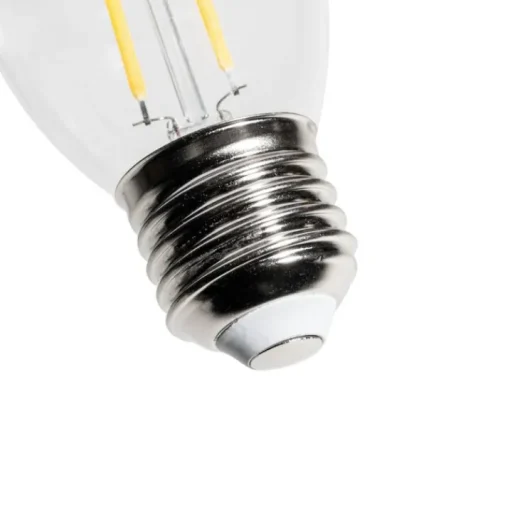 LUEDD Set van 5 E27 LED lamp P45 schemersensor 3W 250 lm 3000K