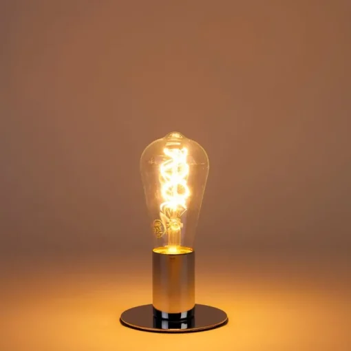 LUEDD Set van 5 E27 LED lampen spiraal filament ST64 5W 400 lm 2200K