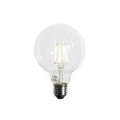 LUEDD Set van 5 E27 3-staps dimbaar LED lamp G95 4W 450 lm 3000K
