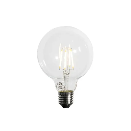 LUEDD Set van 5 E27 3-staps dimbaar LED lamp G95 4W 450 lm 3000K
