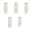 LUEDD Set van 5 G9 dimbare LED lampen 3W 250 lm 3000K