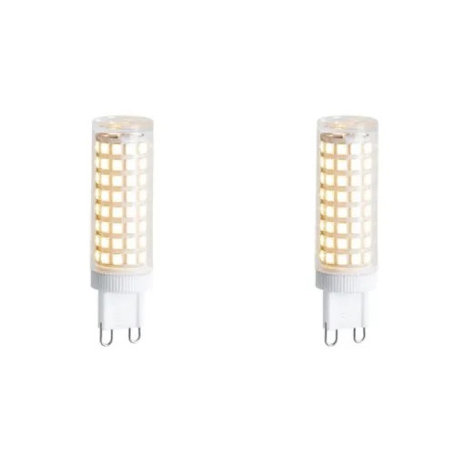 LUEDD Set van 2 G9 dimbare LED lampen 5.5W 500 lm 2700K