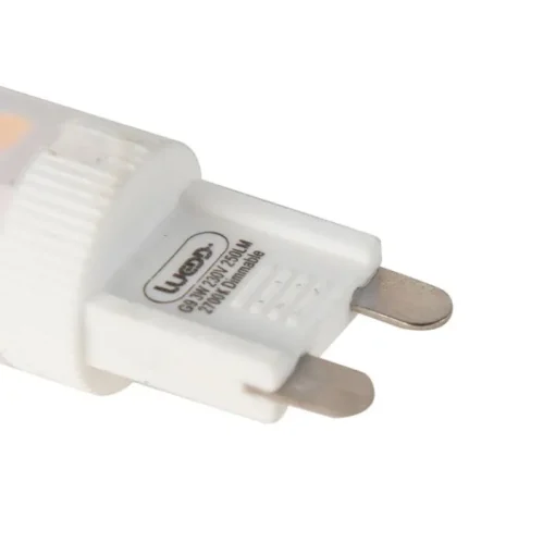 LUEDD Set van 5 G9 dimbare LED lampen 3W 280 lm 2700K