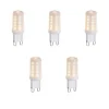 LUEDD Set van 5 G9 dimbare LED lampen opaal 1.2W 100 lm 2200K
