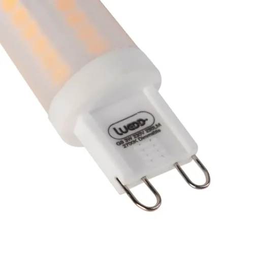LUEDD Set van 2 G9 dimbare LED lampen 3W 280 lm 2700K