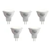 LUEDD Set van 5 G4 LED lamp MR11 2,7W 210 lm 3000K 12V