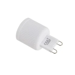LUEDD Set van 2 G9 24mm LED lampen 3W 300 lm 2700K