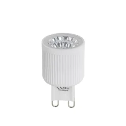 LUEDD Set van 2 G9 24mm LED lampen 3W 300 lm 2700K