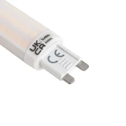 LUEDD Set van 2 G9 3-staps dimbare LED lampen opaal 4.5W 500 lm 4000K