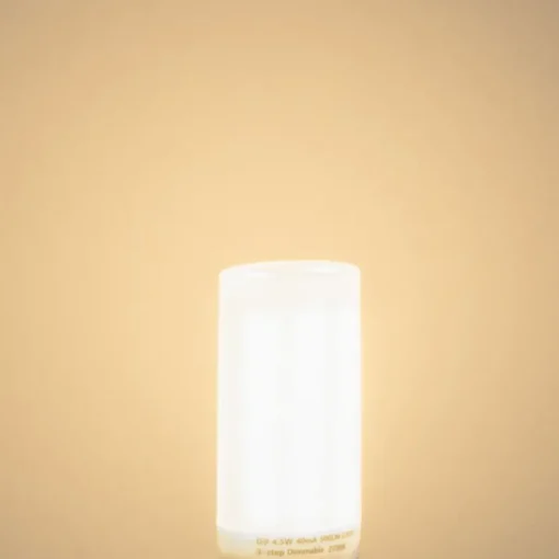 LUEDD Set van 5 G9 3-staps dimbare LED lampen opaal 4.5W 500 lm 2700K