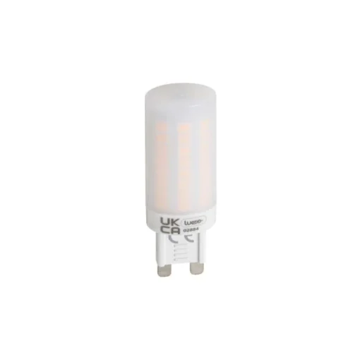 LUEDD Set van 5 G9 3-staps dimbare LED lampen opaal 4.5W 500 lm 2700K