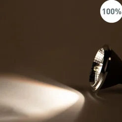 LUEDD Set van 5 GU10 dim to warm LED lampen AR70 6W 2000K-3000K