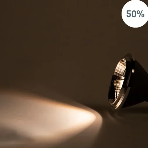LUEDD Set van 5 GU10 dim to warm LED lampen AR70 6W 2000K-3000K