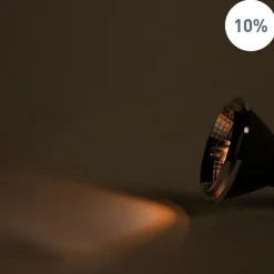 LUEDD Set van 5 GU10 dim to warm LED lampen AR70 6W 2000K-3000K