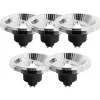 LUEDD Set van 5 GU10 dimbare LED lamp 111mm 10,5W 770 lm 4000K