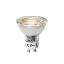 LUEDD Set van 5 GU10 dimbare LED lamp 3W 200 lm 3000K