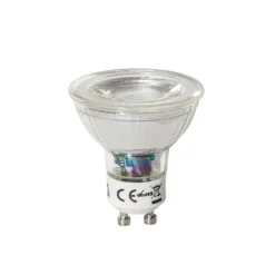 LUEDD Set van 5 GU10 dimbare LED lamp 3W 200 lm 3000K