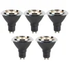 LUEDD Set van 5 GU10 dimbare LED lamp AR70 6W 450 lm 2700K