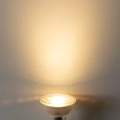 LUEDD Set van 5 GU10 dimbare LED lampen 7W 600 lm 3000K