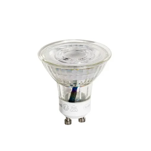 LUEDD Set van 5 GU10 50mm LED lampen helder 3W 230 lm 2700K