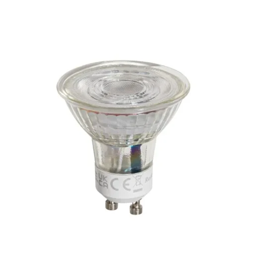 LUEDD Set van 5 GU10 50mm LED lampen helder 4.5W 360 lm 2700K