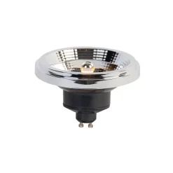 LUEDD Set van 5 GU10 3-staps dim to warm LED lamp AR111 11W 620 lm 2000-3000K