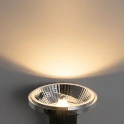 LUEDD Set van 5 GU10 3-staps dimbaar LED lamp 111mm 10,5W 770 lm 2700K