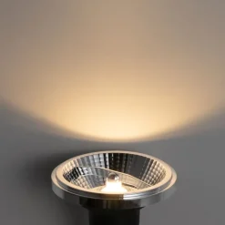 LUEDD Set van 5 GU10 3-staps dimbaar LED lamp 111mm 10,5W 770 lm 2700K