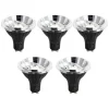 LUEDD Set van 5 GU10 3-staps dimbaar LED lamp 70mm 6.5W 600 lm 3000K