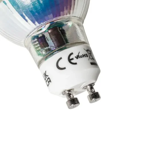 LUEDD Set van 5 GU10 3-staps dimbare LED lampen 7W 600 lm 2700K