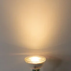 LUEDD Set van 5 GU10 3-staps dimbare LED lampen 7W 600 lm 2700K