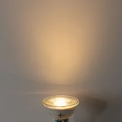 LUEDD Set van 5 GU10 3-staps dimbare LED lampen 7W 600 lm 2700K