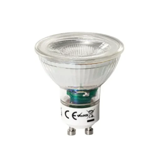 LUEDD Set van 5 GU10 3-staps dimbare LED lampen 7W 600 lm 2700K