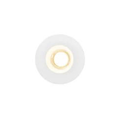 QAZQA Set van 6 Inbouwspot wit 13 cm rond - Gypsy Stucco