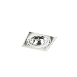 QAZQA Set van 6 Inbouwspot wit AR111 draai- en kantelbaar trimless - Oneon