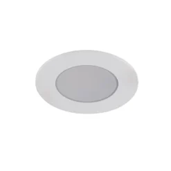 QAZQA Set van 6 inbouwspots wit incl. LED 3-staps dimbaar IP65 - Blanca